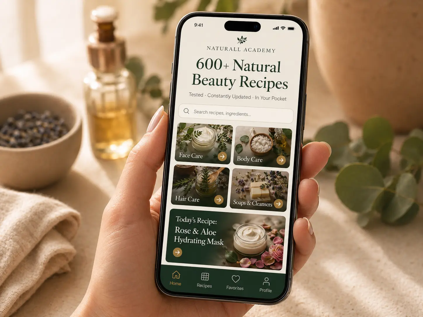 Naturall Academy app preview
